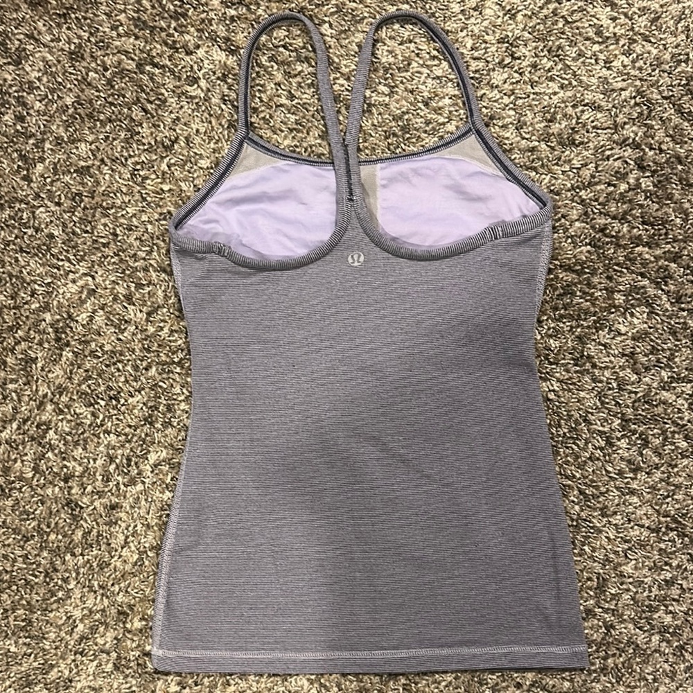 lululemon athletica Gray Tank Top